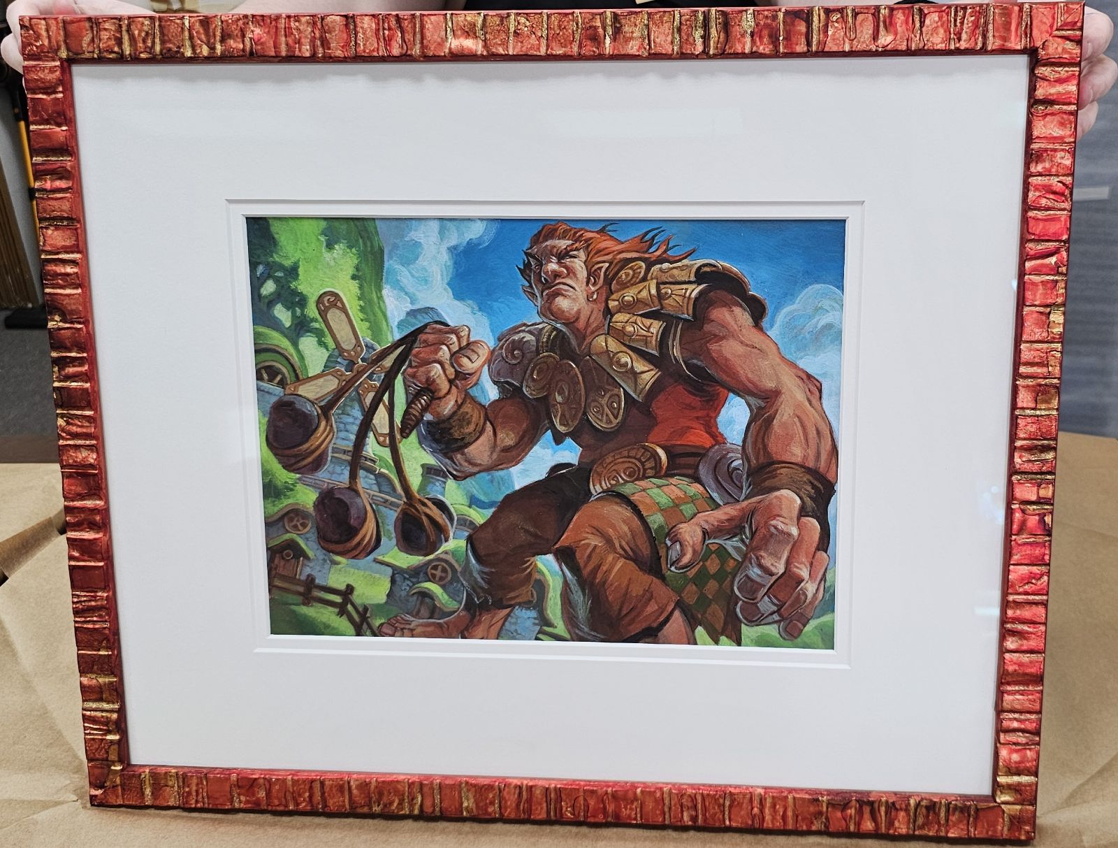 Pummeler for Hire · Lorwyn Eclipsed · Original MTG Art