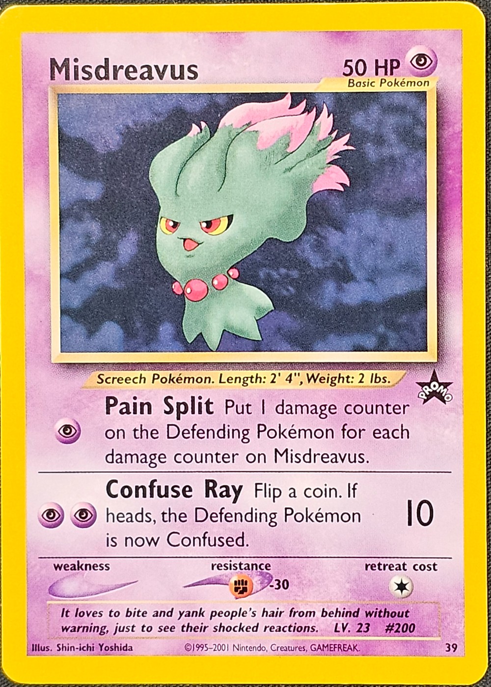 Misdreavus · Wizards Black Star Promos · 39