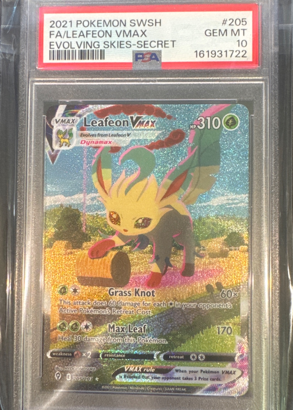 Leafeon Vmax #205