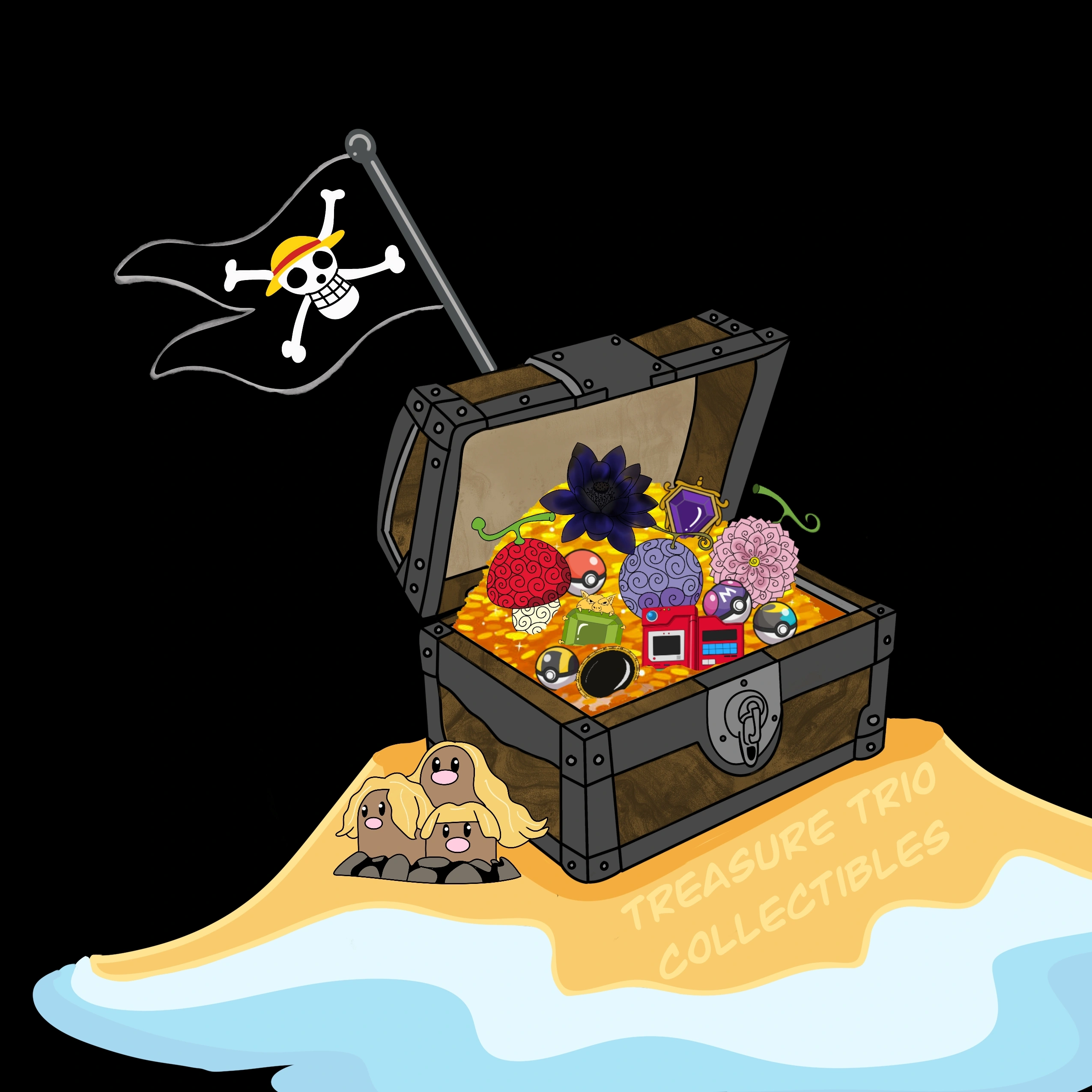 Treasure Trio Collectibles logo
